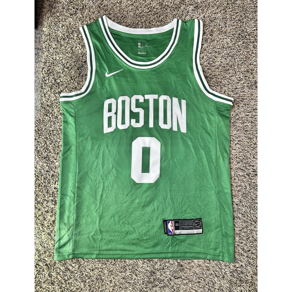 Nike Aerosweit Boston Celtics Jayson Tatum #0 Swingman NBA Jersey Size 44 /Small